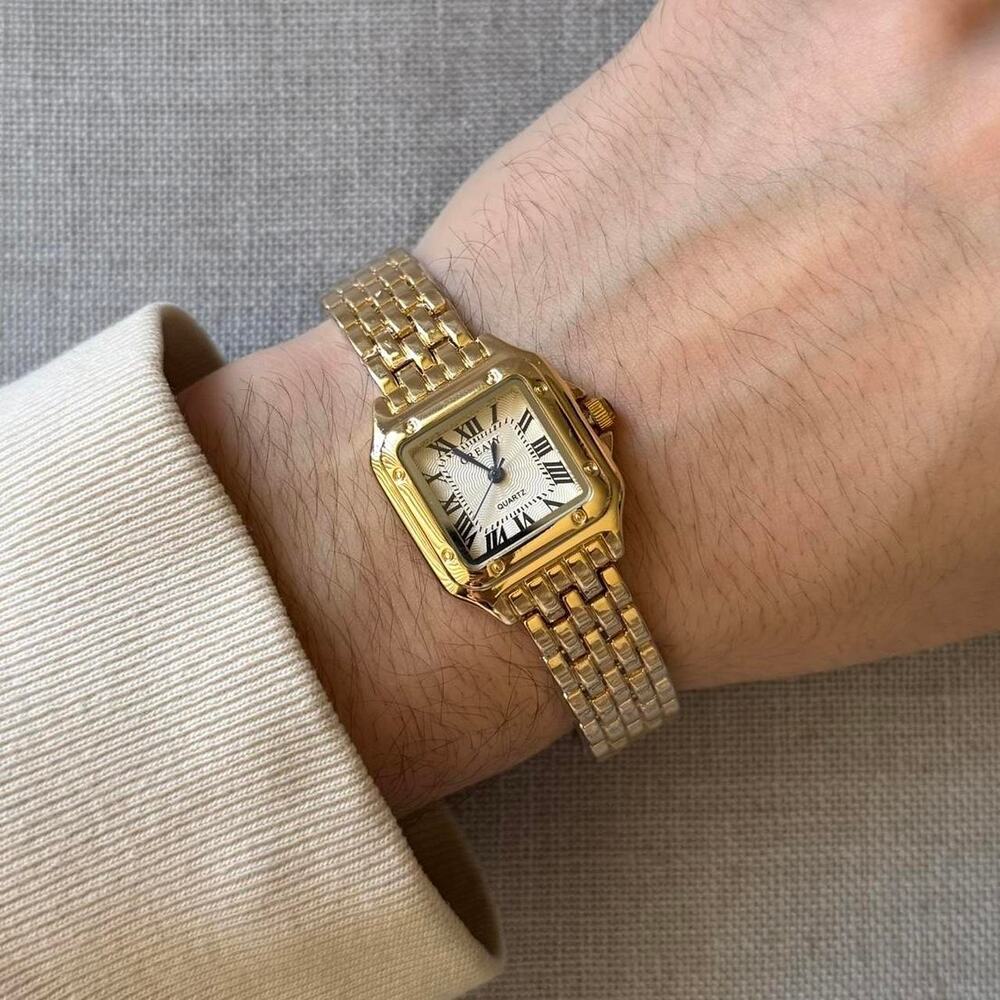 Vintage style gold classic preppy MENS
